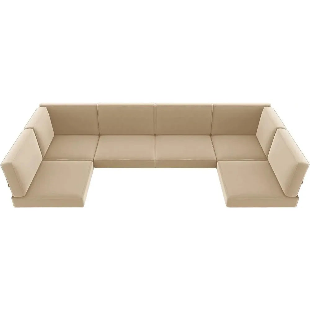 Outdoor Furniture Replacement Cushions for Patio Sectional Sofa Set - Ky Ky Kiwi