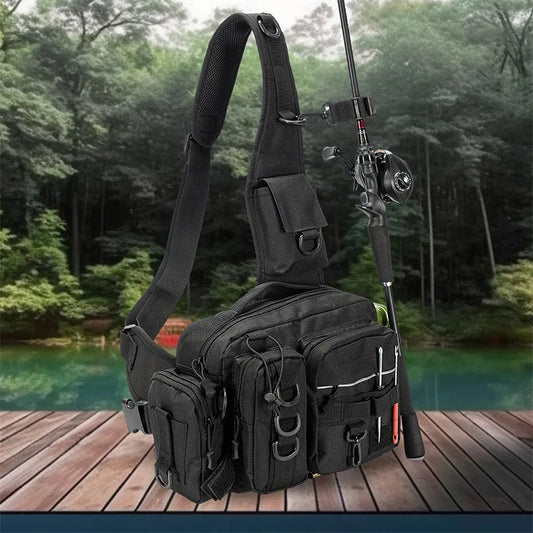 Outdoor Tactical Shoulder Bag for Hiking and Adventure - Ky Ky Kiwi