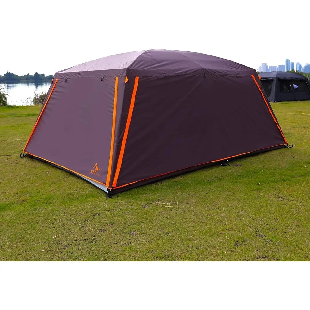 Family Camping Tent with Waterproof Design and Spacious Rooms - Ky Ky Kiwi