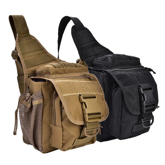 Durable Men Military Chest Bag for Travel and Outdoor Adventures - Ky Ky Kiwi