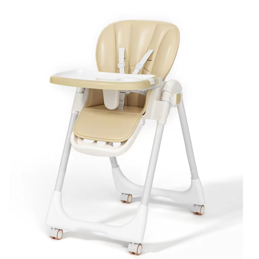 SEJOY Convertible Folding Baby High Chair with Removable Tray - Ky Ky Kiwi