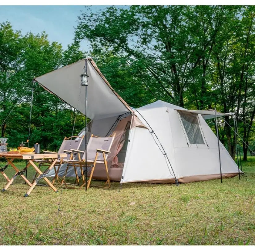 Double Layer Waterproof Family Camping Tent with Easy Setup - Ky Ky Kiwi