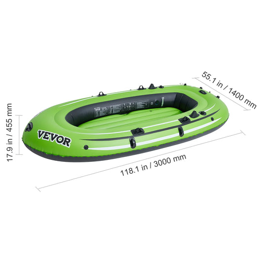 Portable Inflatable Fishing Boat for Fun Water Adventures - Ky Ky Kiwi