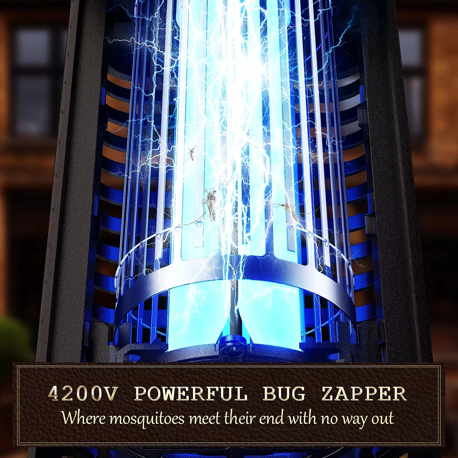 Minimoon High-Voltage Outdoor Mosquito Zapper for Effective Insect Control - Ky Ky Kiwi