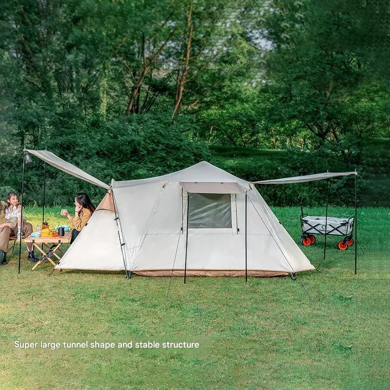 Double Layer Waterproof Family Camping Tent with Easy Setup - Ky Ky Kiwi