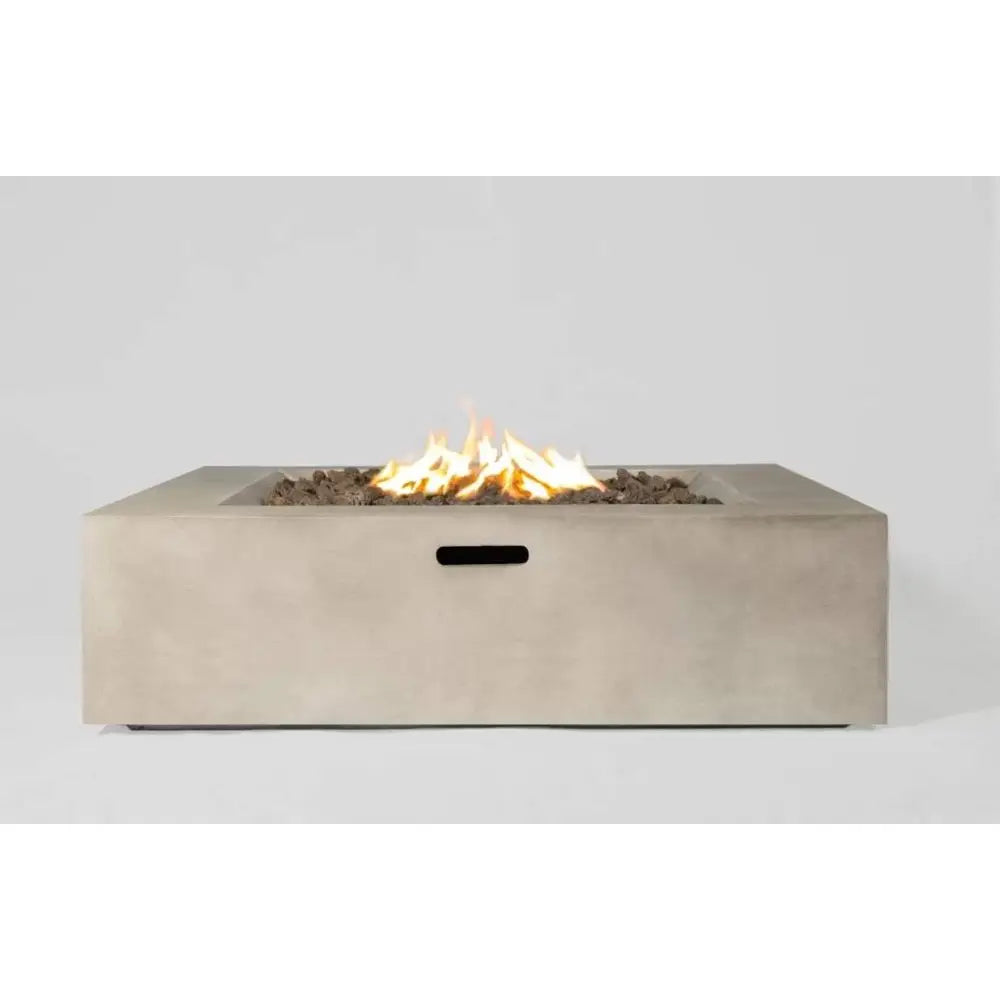 Concrete Outdoor Fire Pit Table for Modern Garden Enjoyment - Ky Ky Kiwi