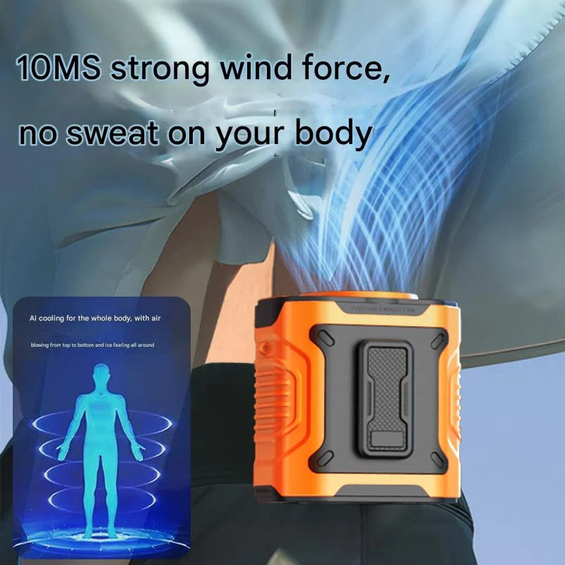 Portable Mini Waist Clip Fan for Outdoor Adventures - Ky Ky Kiwi