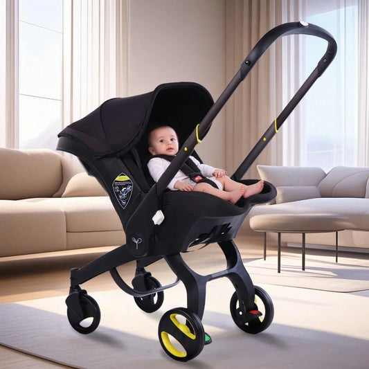 4-in-1 Baby Stroller Travel System With Compact Car Seat - Ky Ky Kiwi