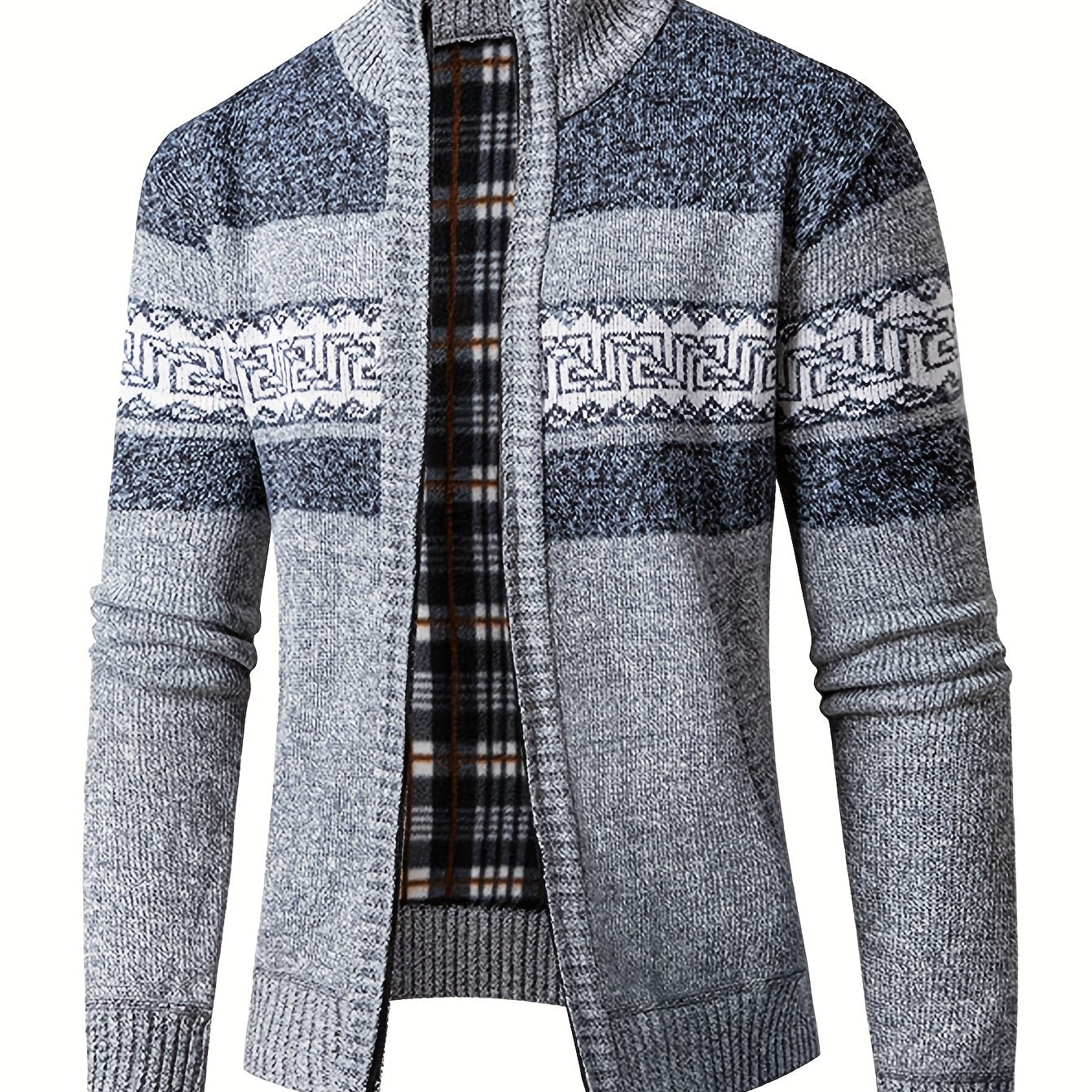 Mens IndustrialGradePerformance WinterSlimFit Cardigan Jacket Ultra Durable Premium FrontZip