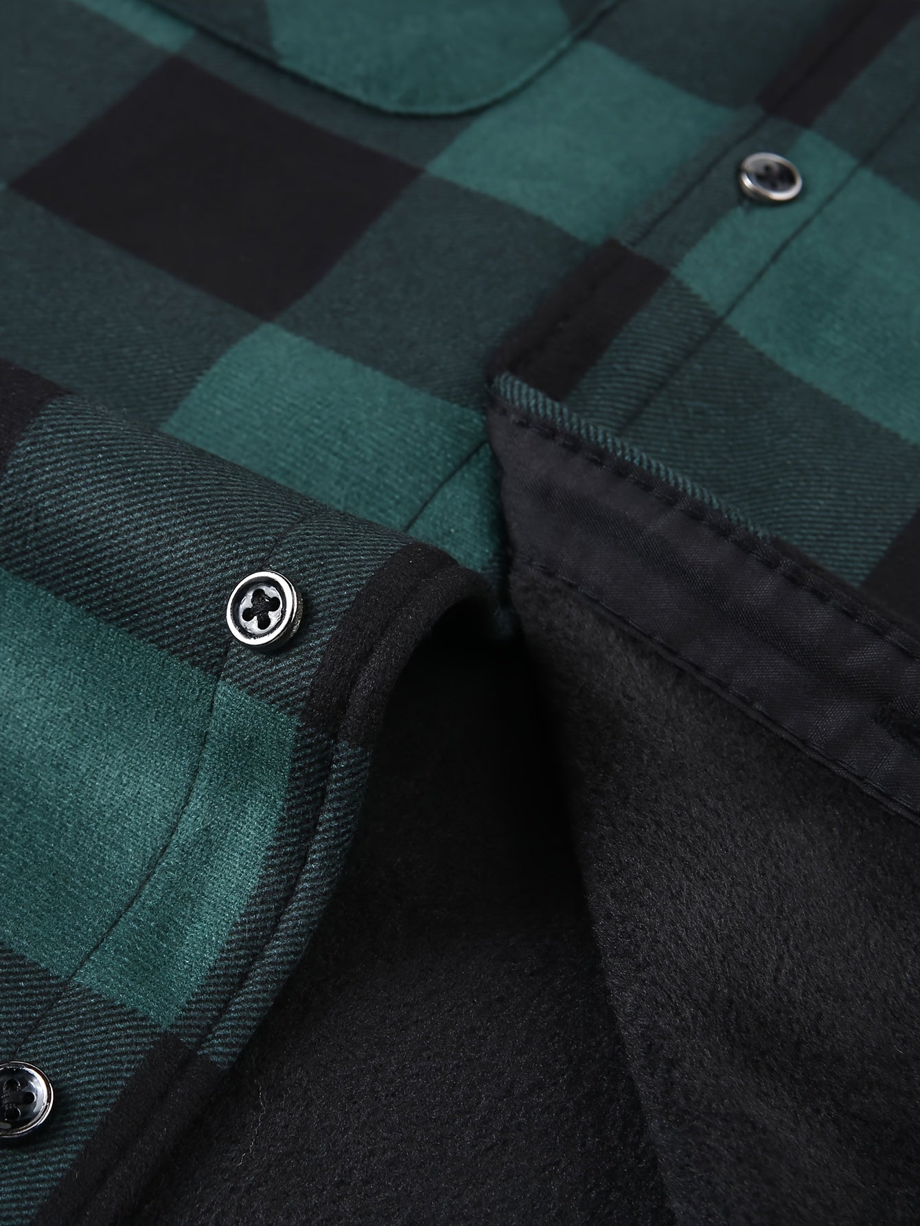 Men's Heavy Duty Windproof Hooded Jacket Thermal Insulated Winter Coat Plaid Pattern Outerwear For Cold Weather