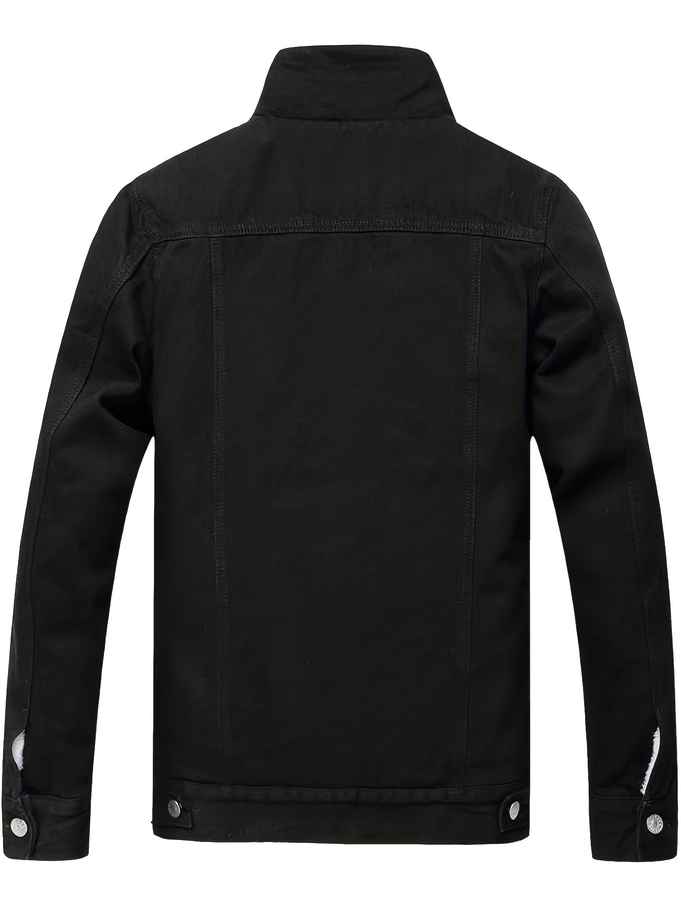 Mens Ultrawarm Insulated Fleece Lined Faux Denim Jacket Weatherproof Windbreaker